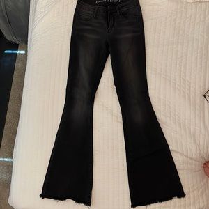 Articles of society wide leg jeans